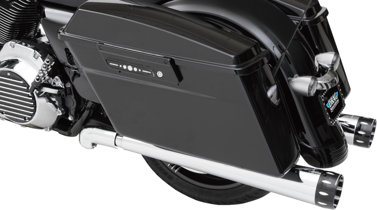 BASSANI EXHAUST-Megaphone Slip-On Mufflers - MetalCore Harley Supply