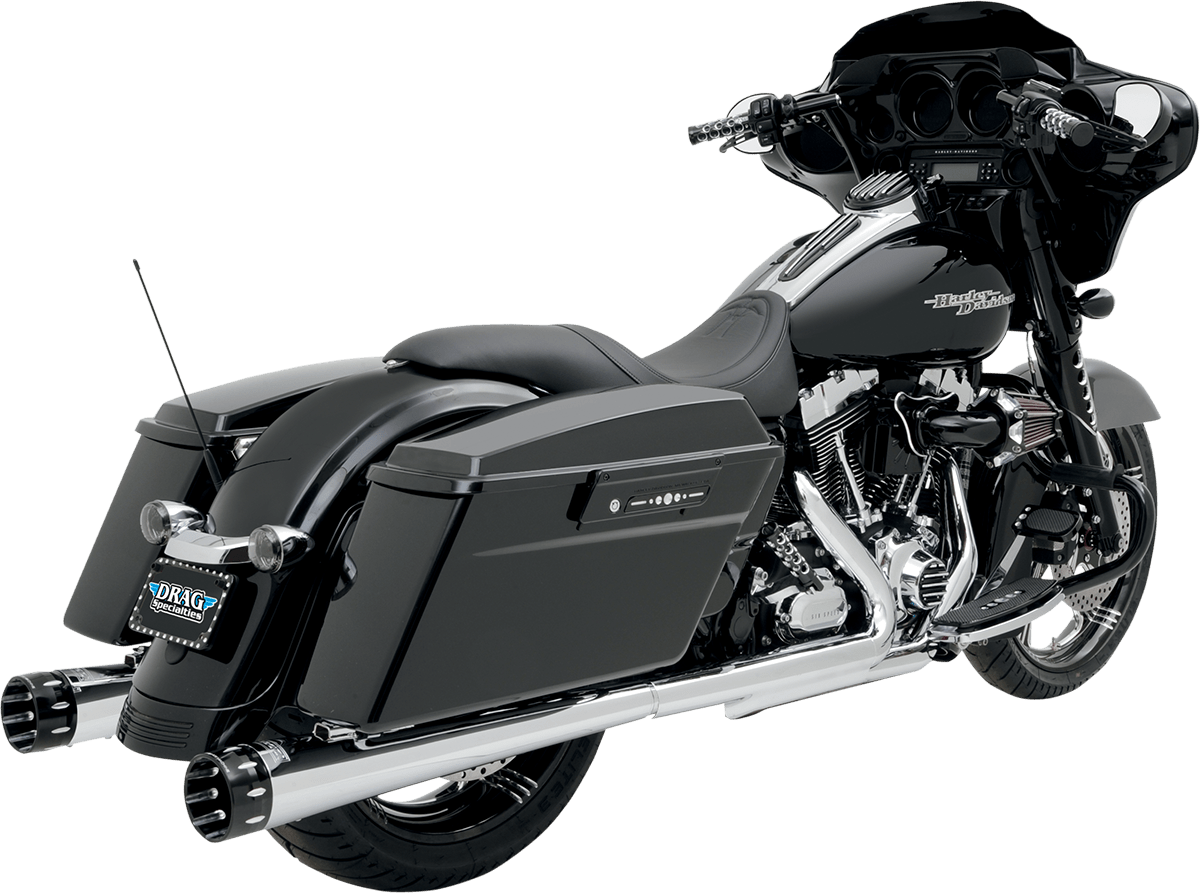 BASSANI EXHAUST-Megaphone Slip-On Mufflers - MetalCore Harley Supply