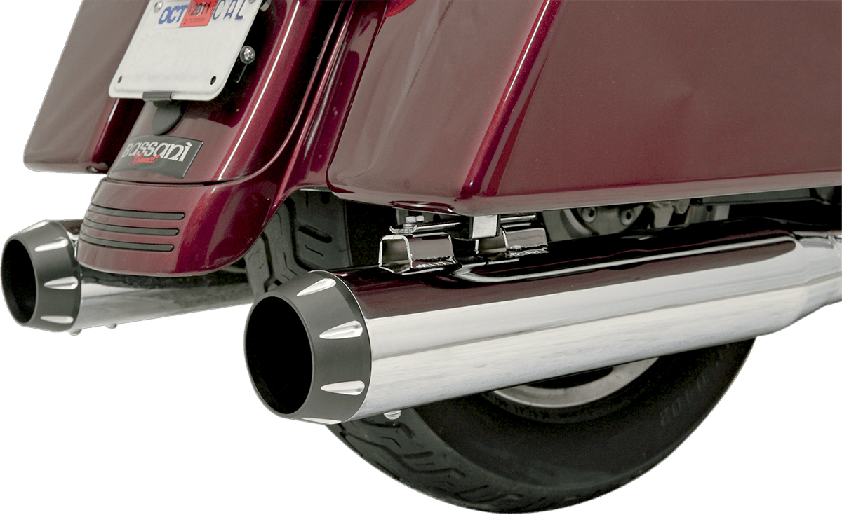 BASSANI EXHAUST-Optional B1-Syle Quick-Change End Cap — Tapered/Fluted - MetalCore Harley Supply