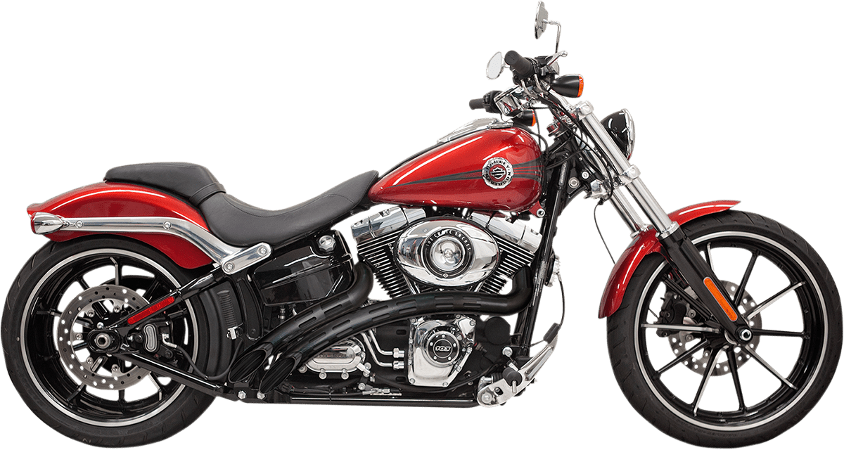 BASSANI EXHAUST-Radial Sweeper Exhaust - MetalCore Harley Supply