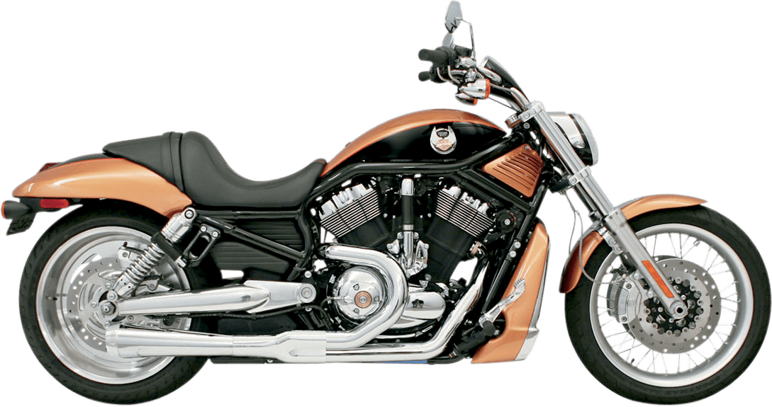 BASSANI EXHAUST-Road Rage 2:1 V-Rod Exhaust - MetalCore Harley Supply