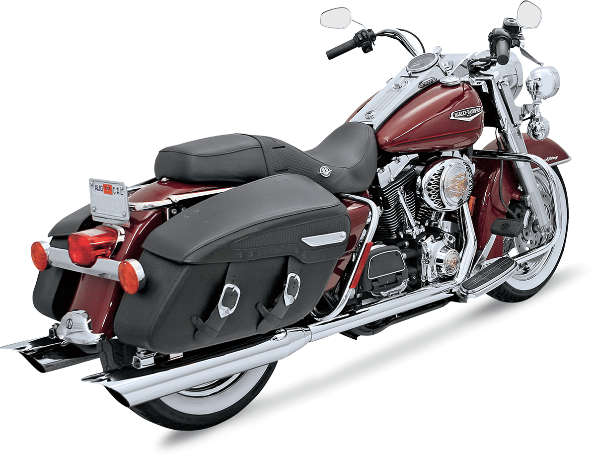 BASSANI EXHAUST-True Dual Crossover Headpipes - MetalCore Harley Supply