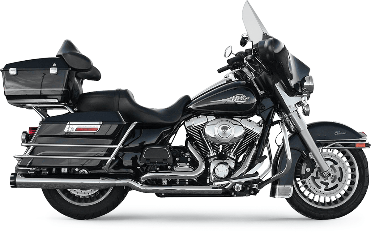 BASSANI EXHAUST-True-Dual Down Under Headpipes - MetalCore Harley Supply