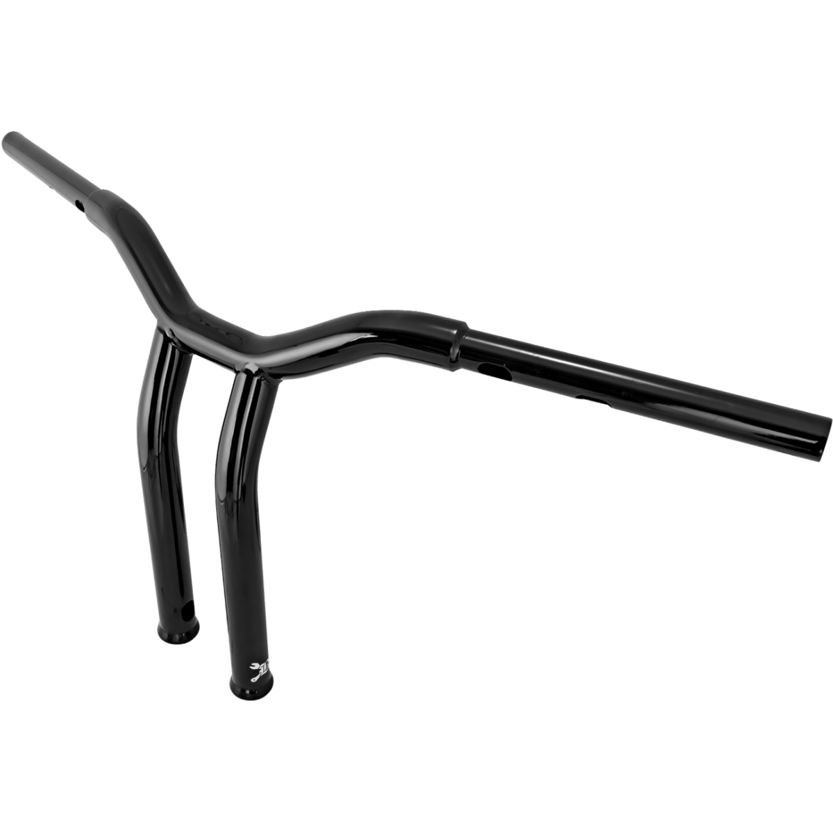 BURLY BRAND - Dominator Handlebars - Black 12" - view 3 - Handlebars - MetalCore Harley Supply