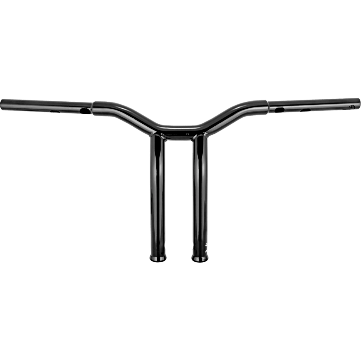 BURLY BRAND - Dominator Handlebars - Black 12" - Handlebars - MetalCore Harley Supply