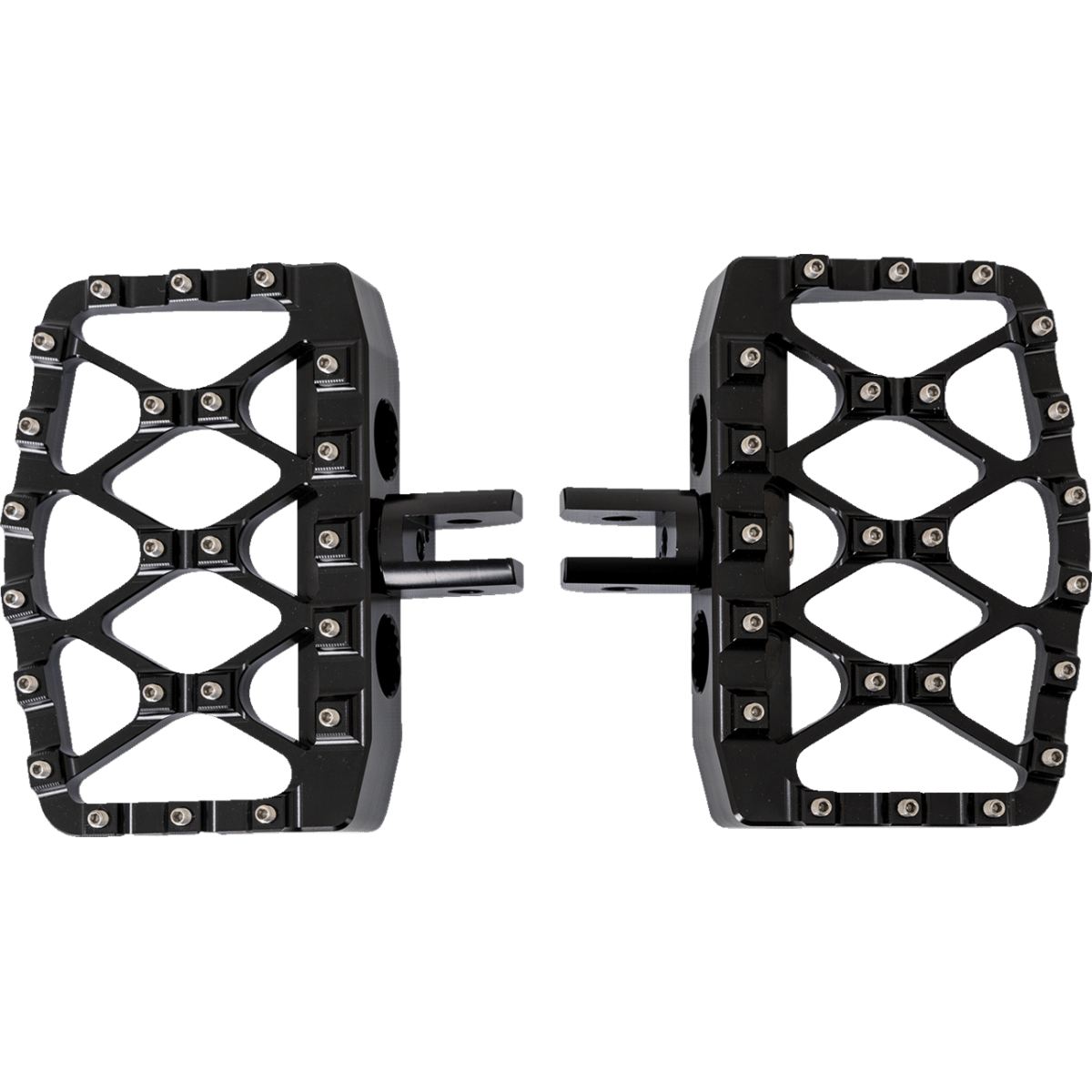 BURLY BRAND - MX Evolution Mini Floorboards - Male mount - view 2 - Floorboards - MetalCore Harley Supply