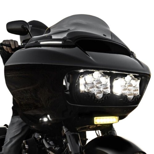CUSTOM DYNAMICS-Shark Demon Performance Headlight / '15-'24 Road Glide-Headlight-MetalCore Harley Supply