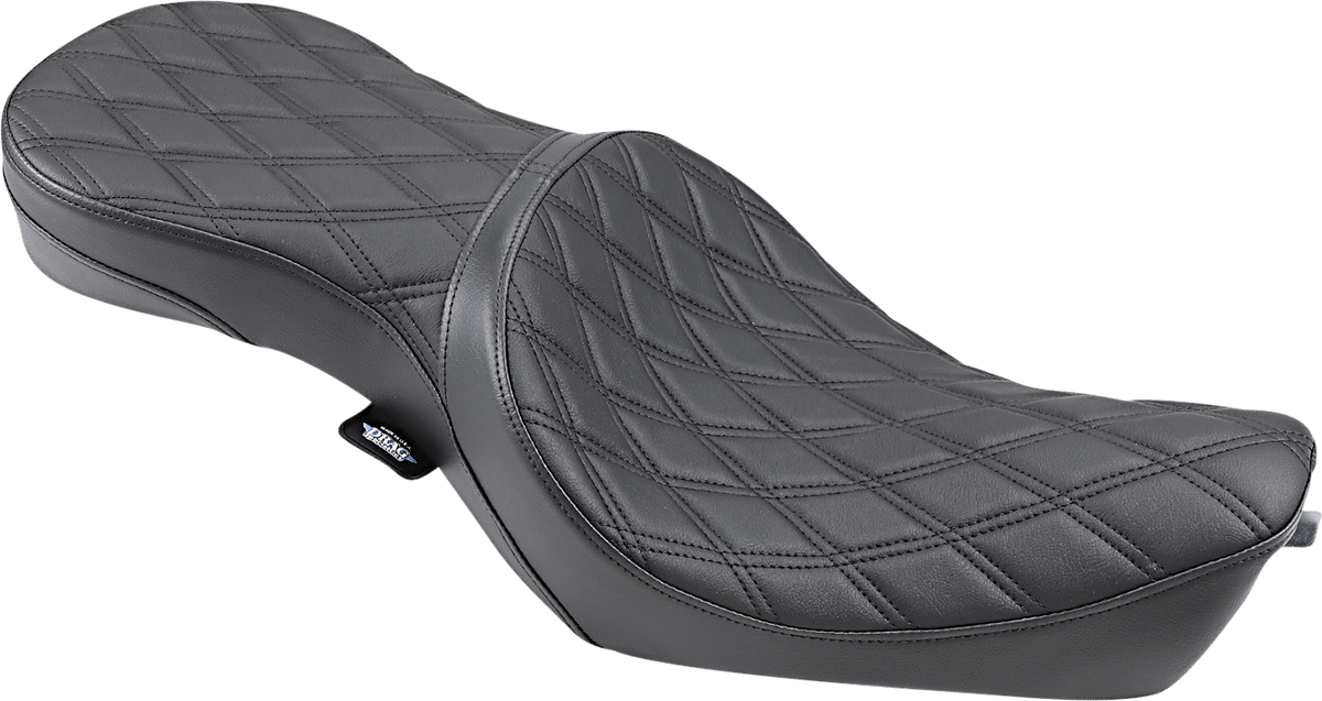 DRAG SPECIALTIES-2-Up Double Bucket Vinyl Seat - MetalCore Harley Supply