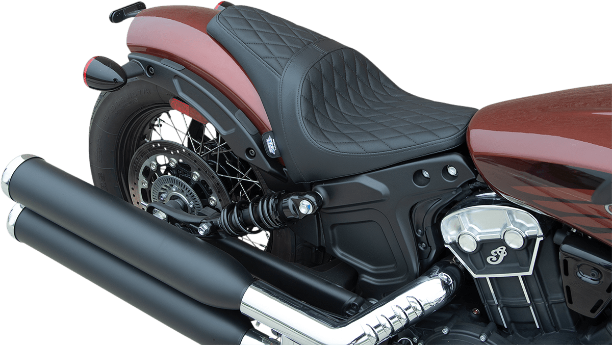 DRAG SPECIALTIES-3/4 Solo Seat Scout - MetalCore Harley Supply