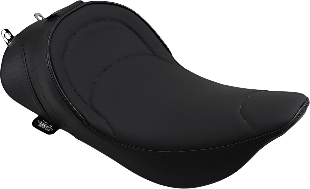 DRAG SPECIALTIES-Backrest Compatible Solo Seat Mild Stitched (2) - MetalCore Harley Supply