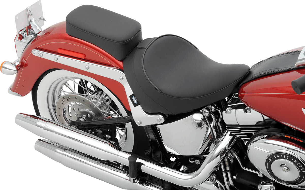 DRAG SPECIALTIES-Backrest Compatible Solo Seat Smooth - MetalCore Harley Supply