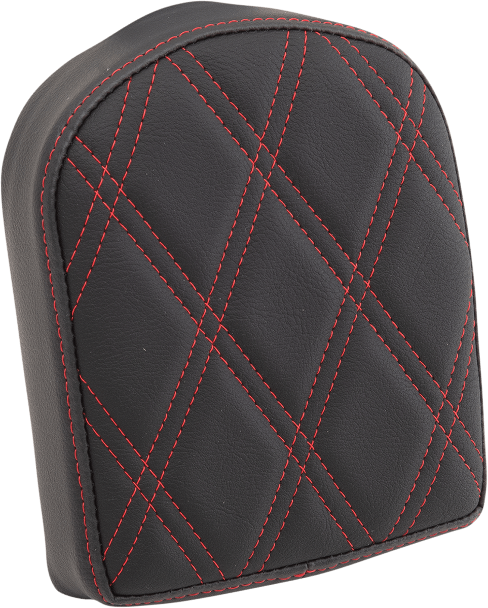 DRAG SPECIALTIES-Backrest Pad for Square Sissy Bars - MetalCore Harley Supply