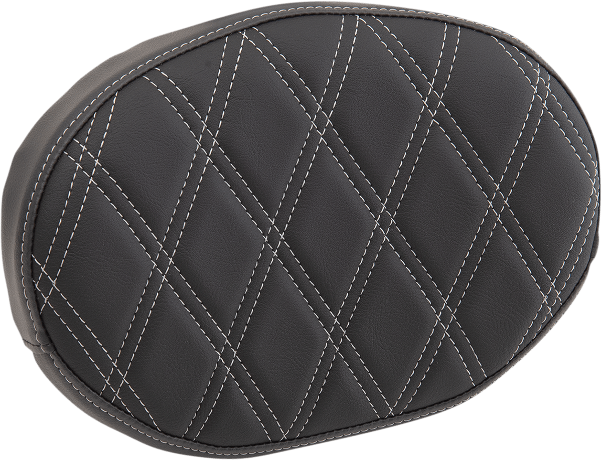 DRAG SPECIALTIES-Backrest Pad for Square Sissy Bars - MetalCore Harley Supply