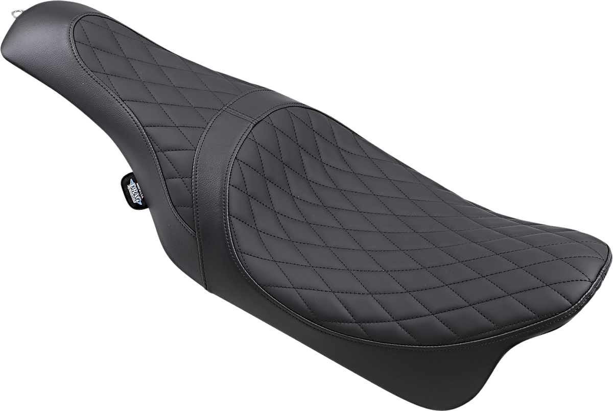 DRAG SPECIALTIES-Caballero 2-Up Vinyl Seat - MetalCore Harley Supply