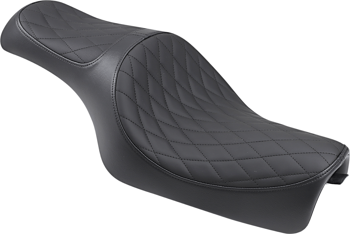 DRAG SPECIALTIES-Caballero 2-Up Vinyl Seat - MetalCore Harley Supply