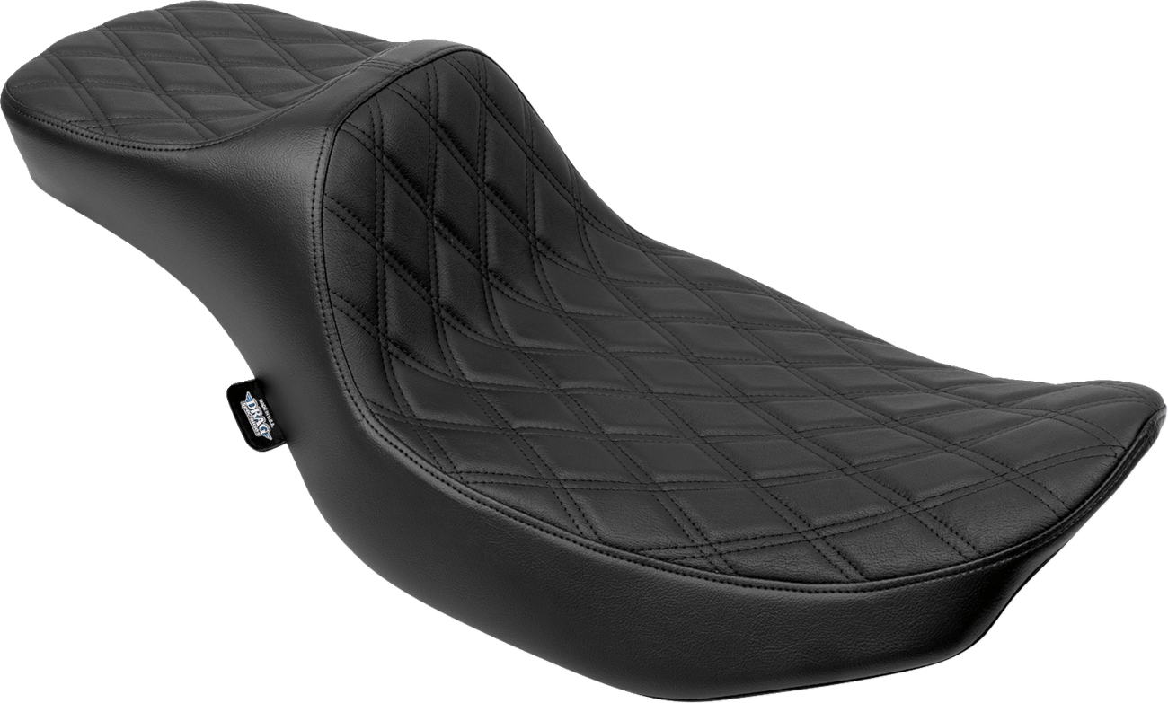 DRAG SPECIALTIES-Extended Reach Predator III Seat (4) - MetalCore Harley Supply