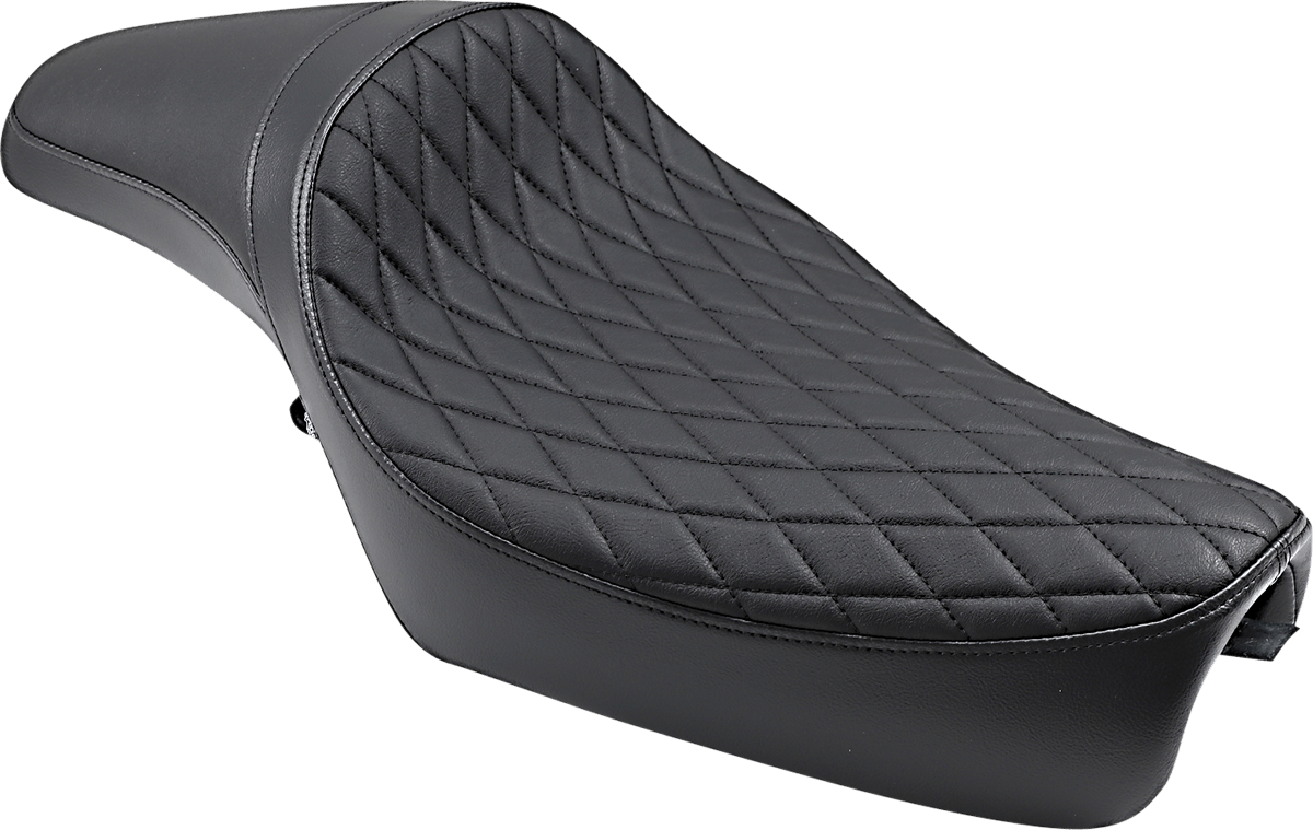 DRAG SPECIALTIES-Extended Reach Predator Solo Seat - MetalCore Harley Supply