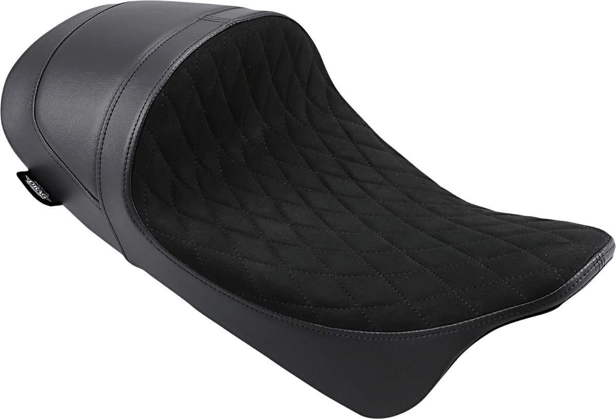 DRAG SPECIALTIES-EZ-ON Mount Forward Low Solo Seat (3) - MetalCore Harley Supply