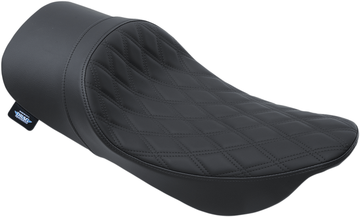 DRAG SPECIALTIES-EZ-ON Mount Forward Low Solo Seat (5) - MetalCore Harley Supply