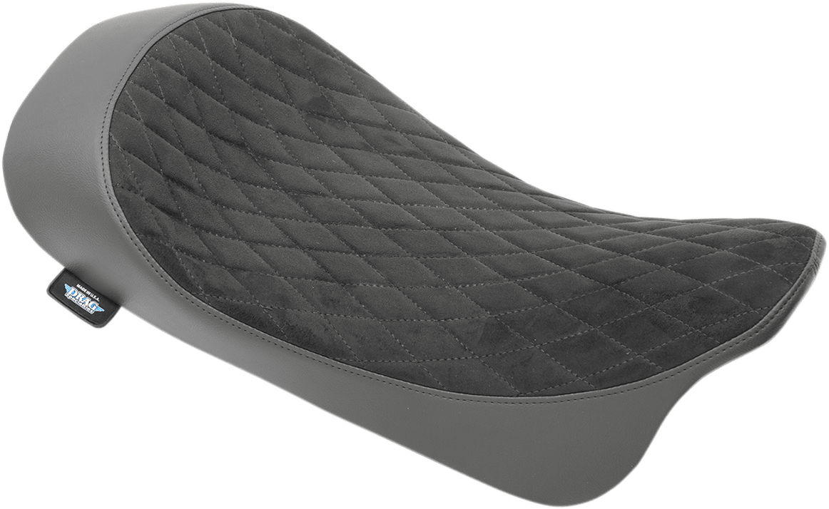 DRAG SPECIALTIES-EZ-ON Mount Low-Profile Solo Seat - MetalCore Harley Supply
