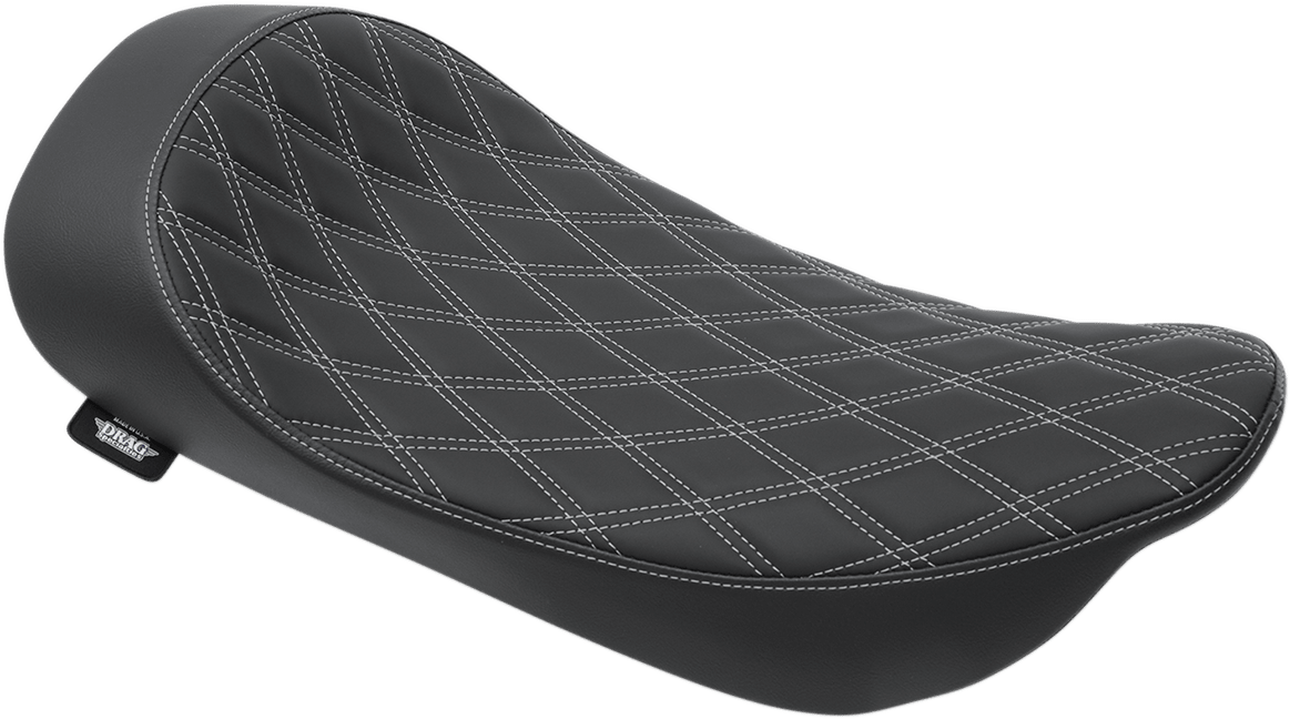 DRAG SPECIALTIES-EZ-ON Mount Low-Profile Solo Seat - MetalCore Harley Supply
