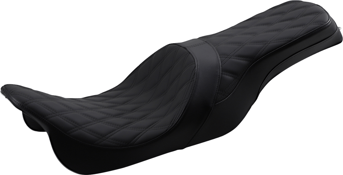DRAG SPECIALTIES-Forward Positioned Predator Seat - MetalCore Harley Supply