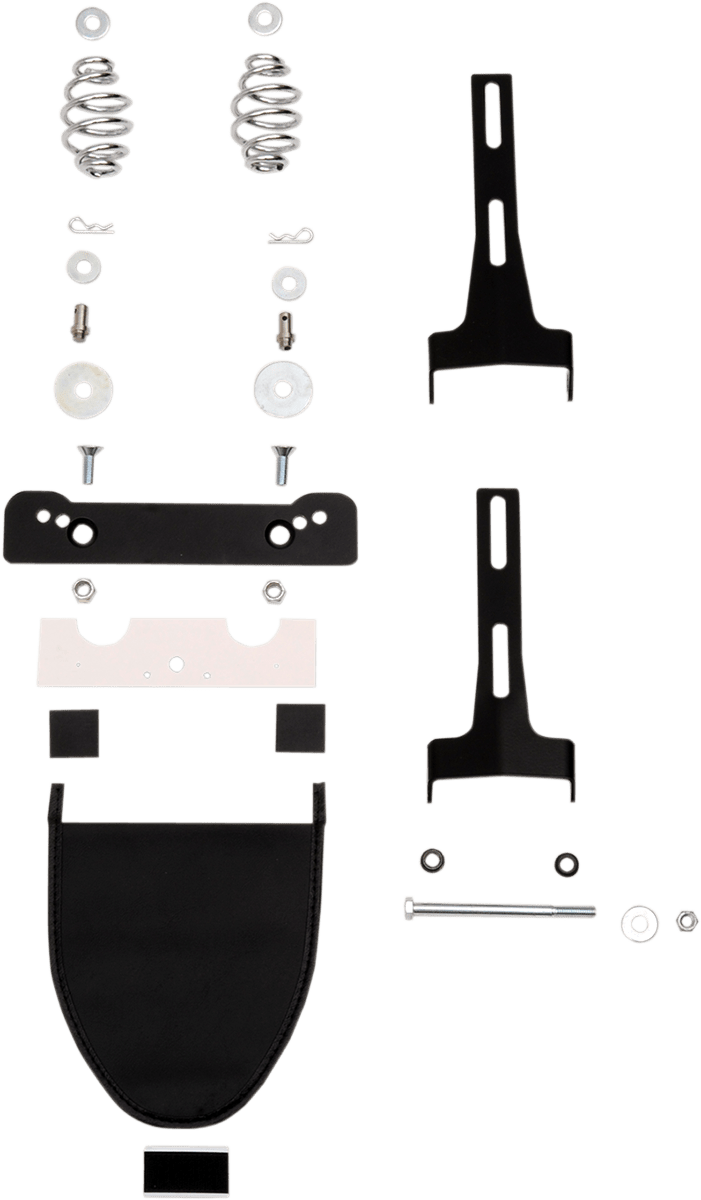 DRAG SPECIALTIES-Frame Mount Spring Solo Seat Mount Kit - MetalCore Harley Supply