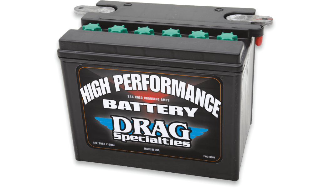 DRAG SPECIALTIES - High Performance Battery / '65 - '84 FLH - Battery - MetalCore Harley Supply