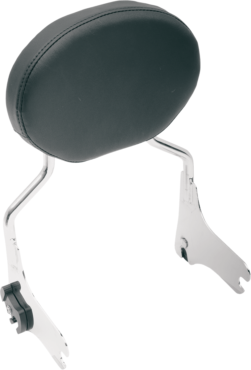 DRAG SPECIALTIES-Leather Oval Sissy Bar Pad - MetalCore Harley Supply