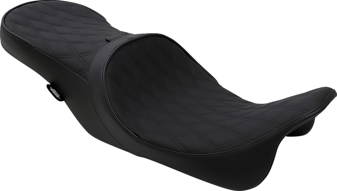 DRAG SPECIALTIES-Low Profile Touring Seat - MetalCore Harley Supply