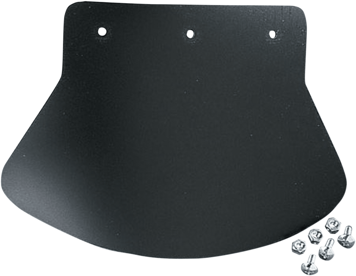 DRAG SPECIALTIES-Medium Mud Flap Plain - MetalCore Harley Supply