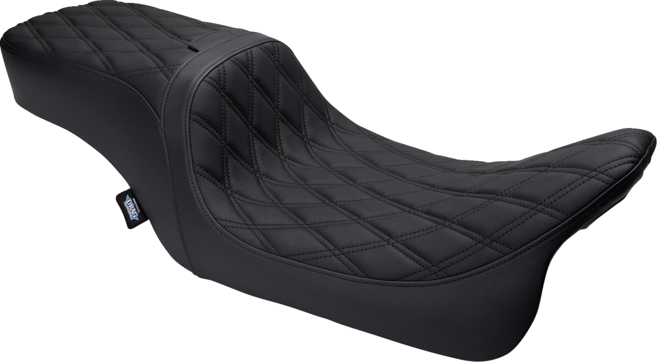 DRAG SPECIALTIES-Performance Predator 2-Up Seat - MetalCore Harley Supply