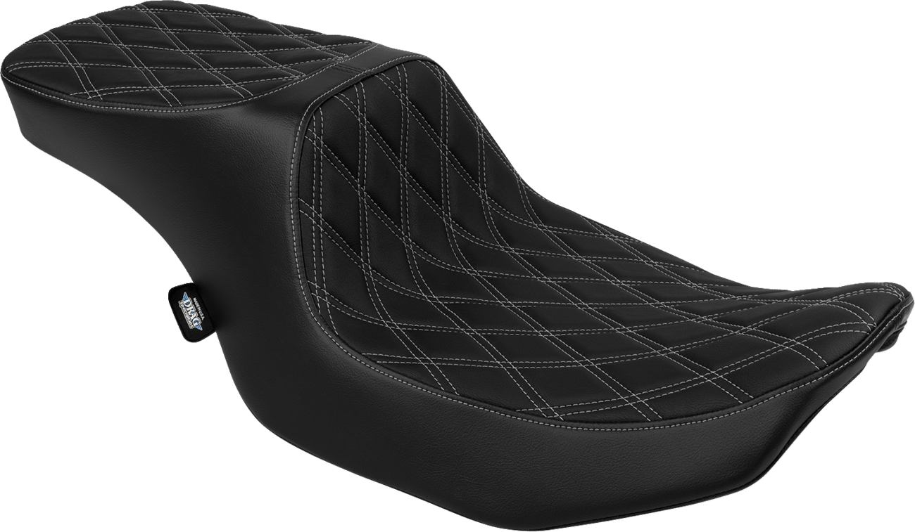 DRAG SPECIALTIES-Performance Predator 2-Up Seat - MetalCore Harley Supply