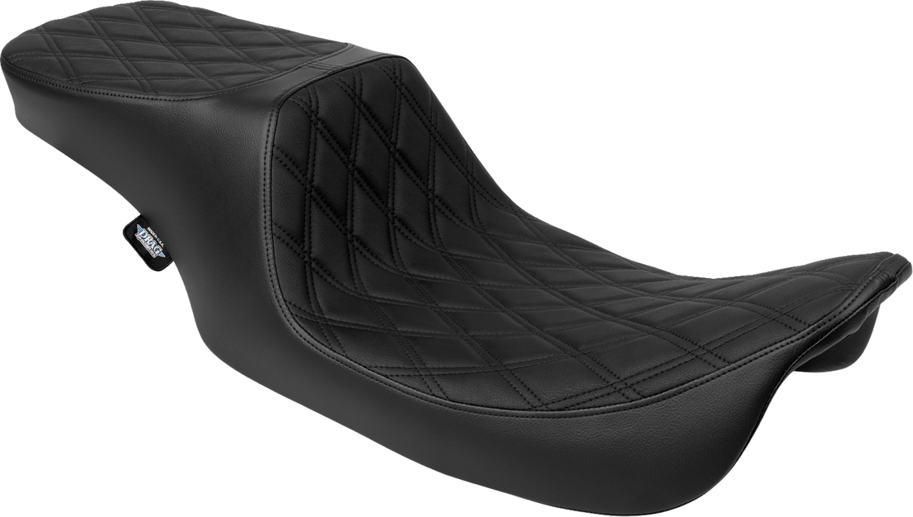 DRAG SPECIALTIES-Performance Predator 2-Up Seat - MetalCore Harley Supply