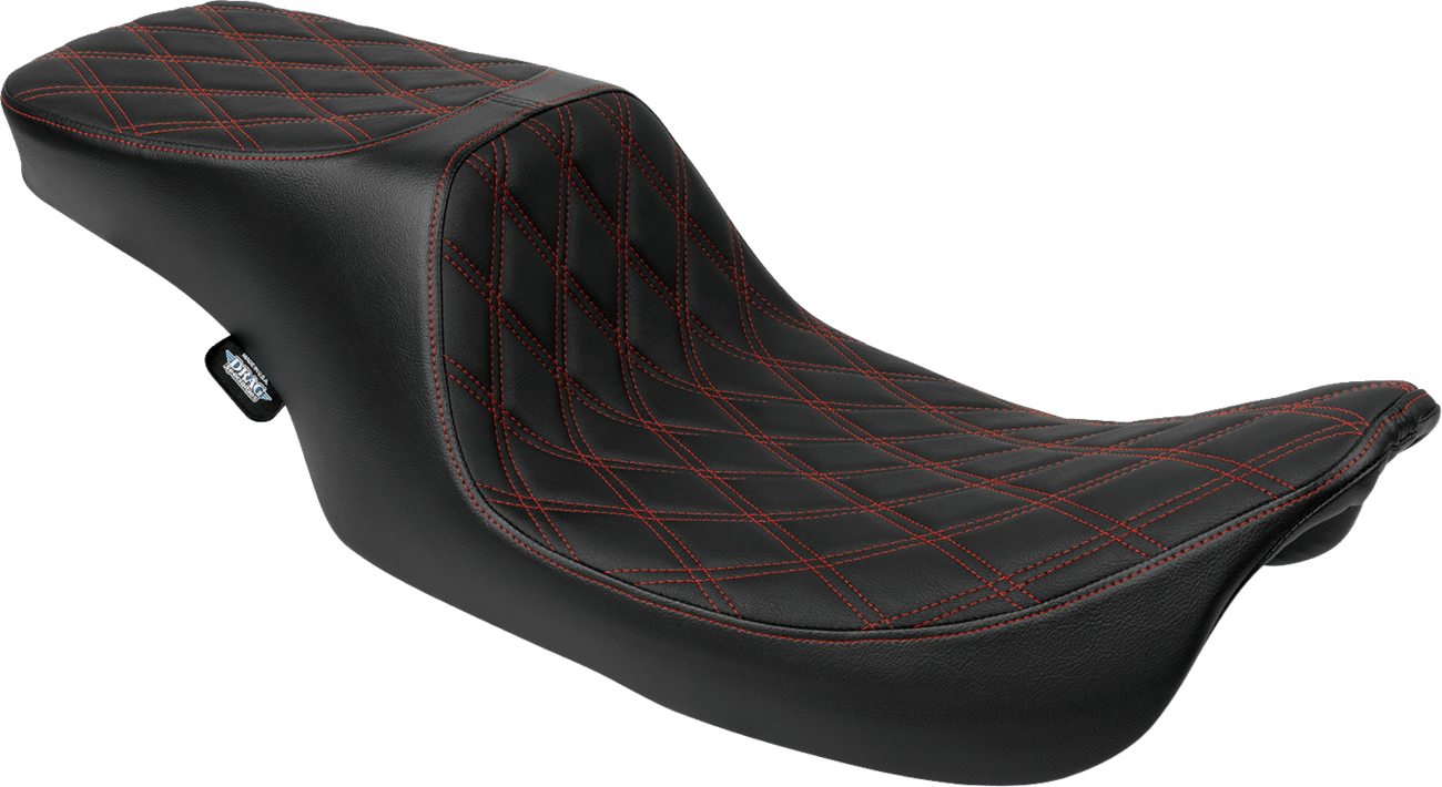 DRAG SPECIALTIES-Performance Predator 2-Up Seat - MetalCore Harley Supply