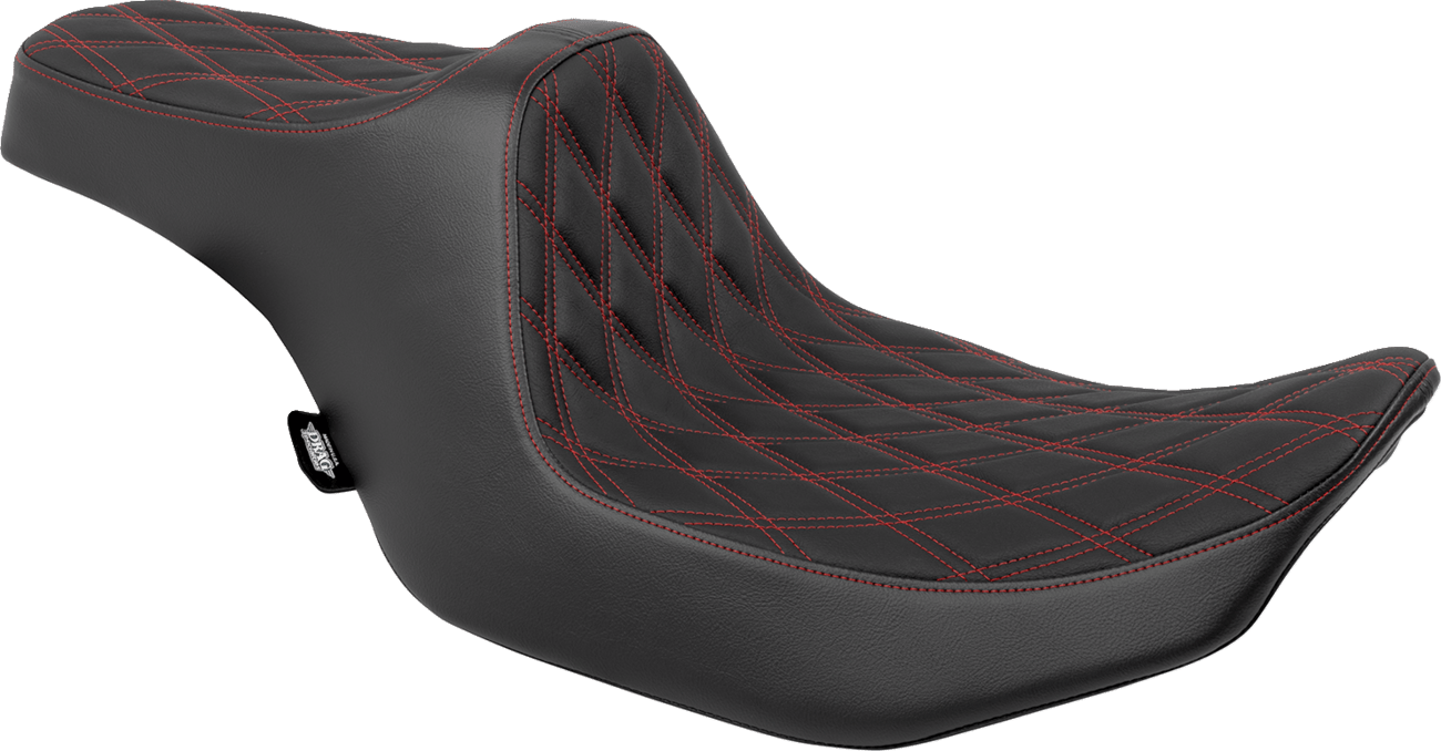 DRAG SPECIALTIES-Predator III Seat - MetalCore Harley Supply