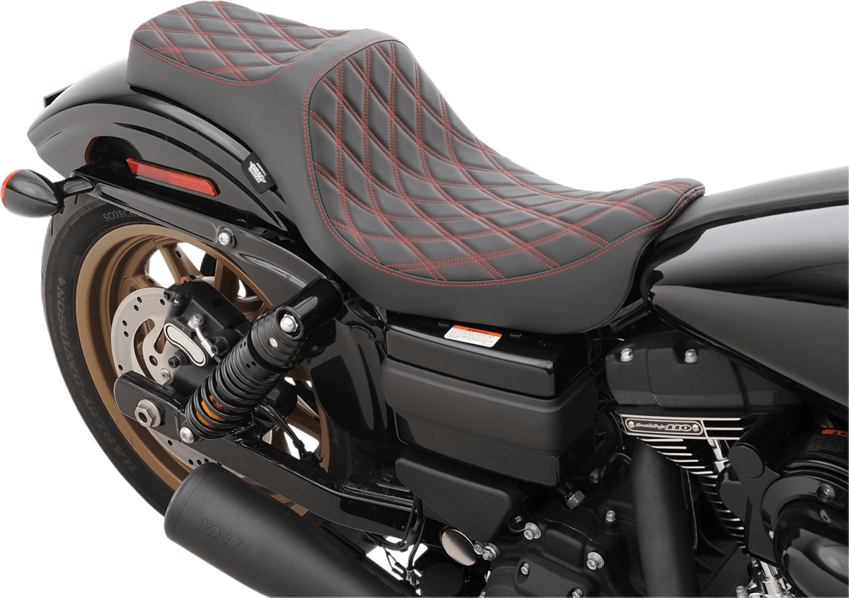 DRAG SPECIALTIES-Predator III Seat - MetalCore Harley Supply