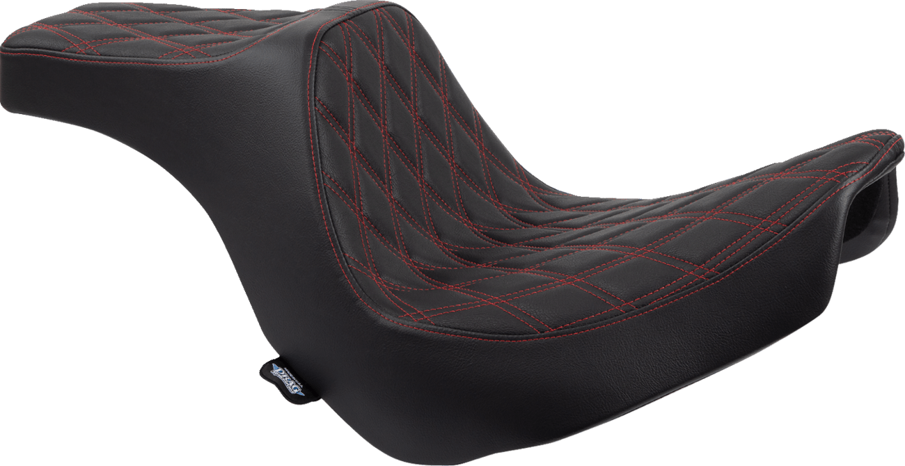 DRAG SPECIALTIES-Predator III Seat (2) - MetalCore Harley Supply