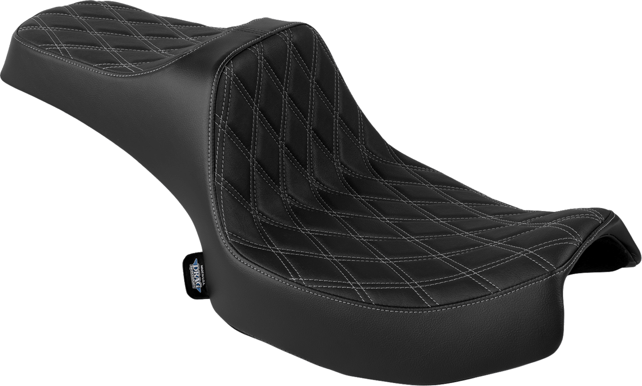 DRAG SPECIALTIES-Predator III Seat Challenger - MetalCore Harley Supply