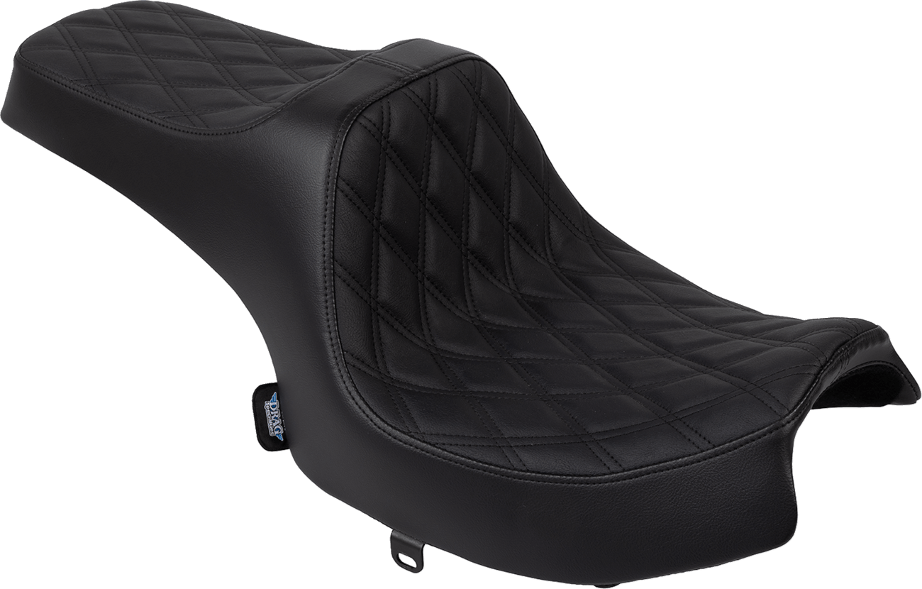 DRAG SPECIALTIES-Predator III Seat Challenger (2) - MetalCore Harley Supply