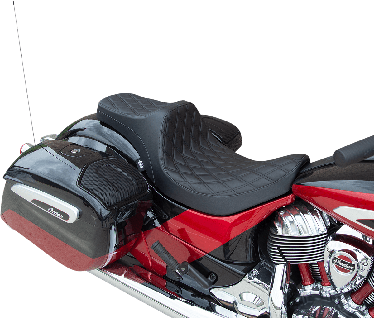 DRAG SPECIALTIES-Predator III Seat Indian - MetalCore Harley Supply