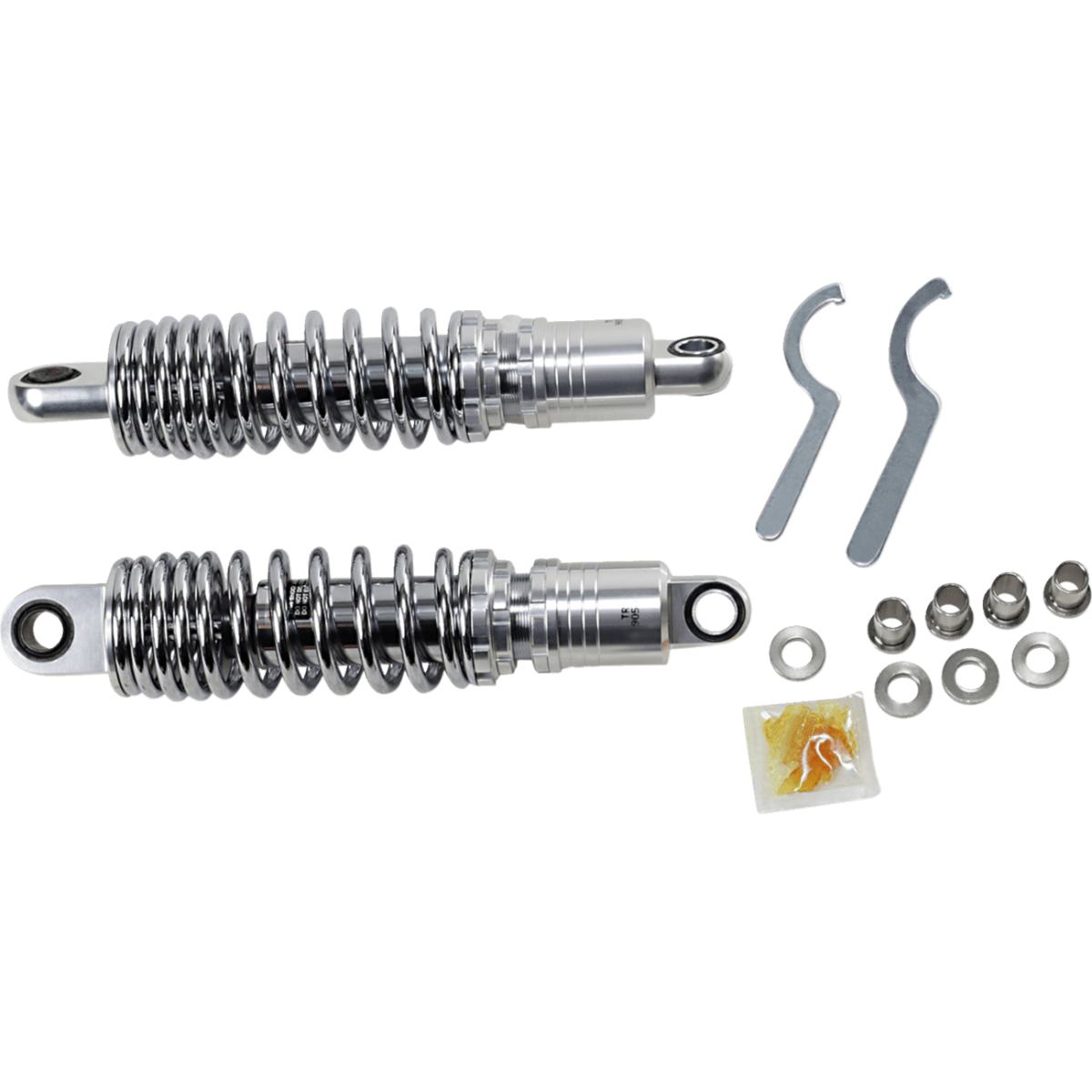 DRAG SPECIALTIES-Premium Ride-Height Adjustable Shocks - FXR / Sportster-Shocks-MetalCore Harley Supply