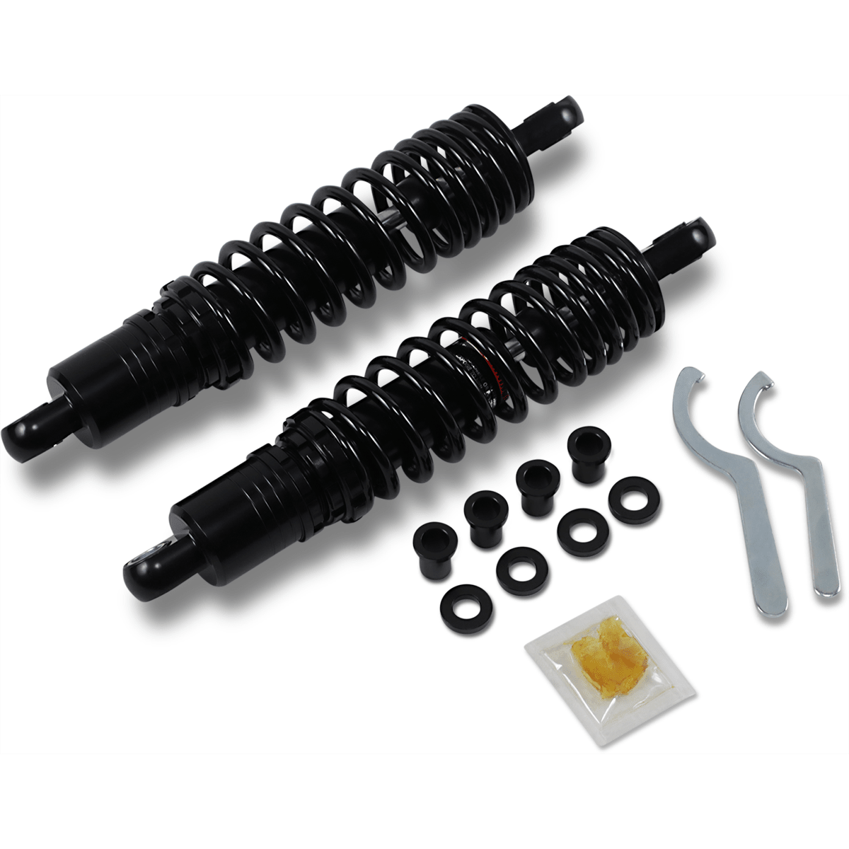 DRAG SPECIALTIES-Premium Ride-Height Adjustable Shocks - Heavy Duty FXR / Sportster-Shocks-MetalCore Harley Supply
