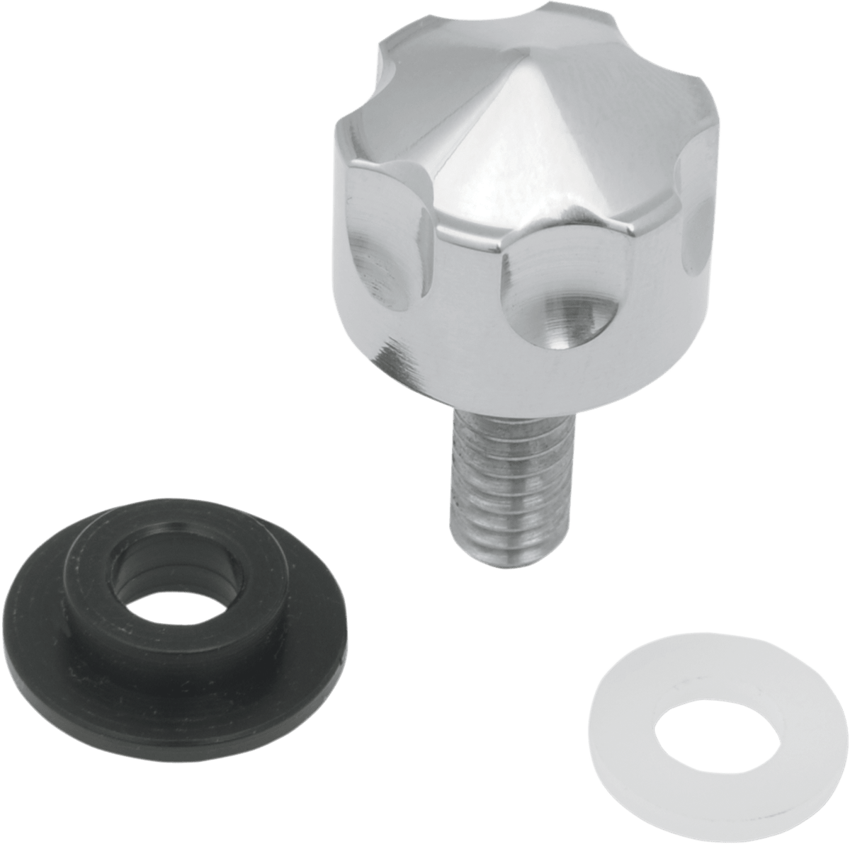 DRAG SPECIALTIES-Six-Shooter Seat Mount Knob - MetalCore Harley Supply