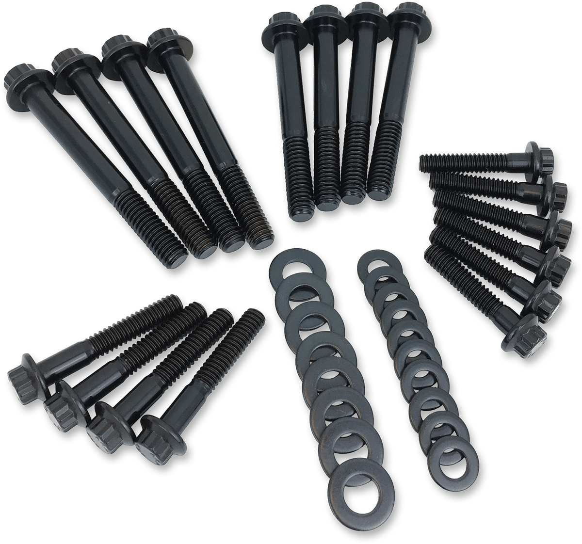 FEULING-ARPÂ® 12-Point Engine Fastener Kit / EVO Big Twin-Hardware-MetalCore Harley Supply