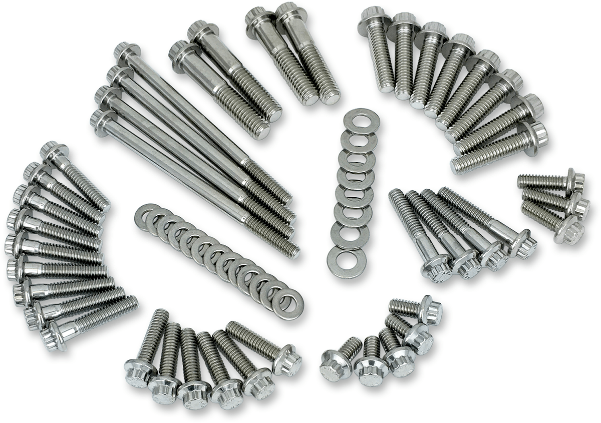 FEULING - ARPÂ® 12 - Point Primary & Trans Fastener Kits / '99 Up - Hardware - MetalCore Harley Supply