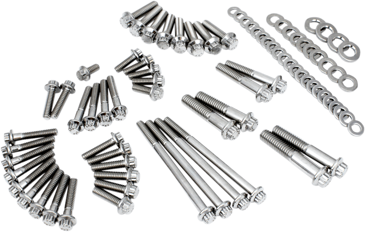 FEULING - ARPÂ® 12 - Point Primary & Trans Fastener Kits / '99 Up - Hardware - MetalCore Harley Supply