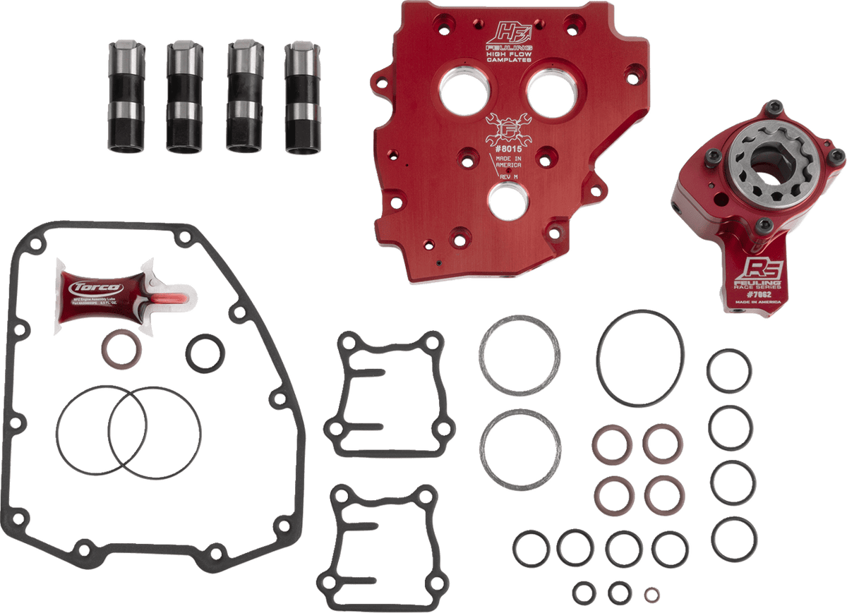 FEULING - Race Series Oil System Packs - Short-Travel - MetalCore Harley Supply