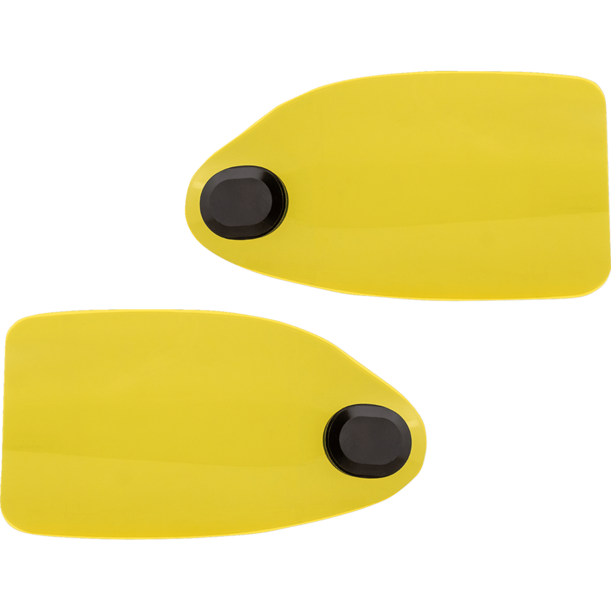 KLOCK WERKS - Ice Flare Hand Guards - Yellow Ice - Hand Guards - MetalCore Harley Supply