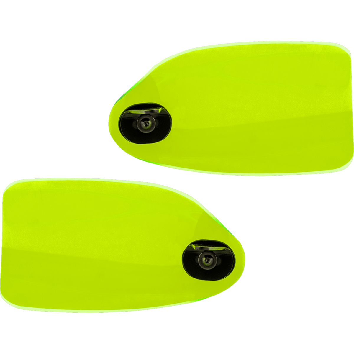 KLOCK WERKS - Ice Flare Hand Guards - Green Ice - view 2 - Hand Guards - MetalCore Harley Supply